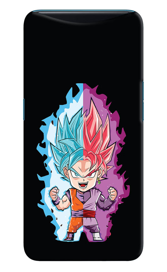 Chota Goku Oppo Find X Hard Case Back Cover by Casekaro