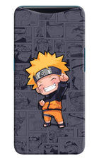 Chota Naruto Oppo Find X Hard Case Back Cover by Casekaro
