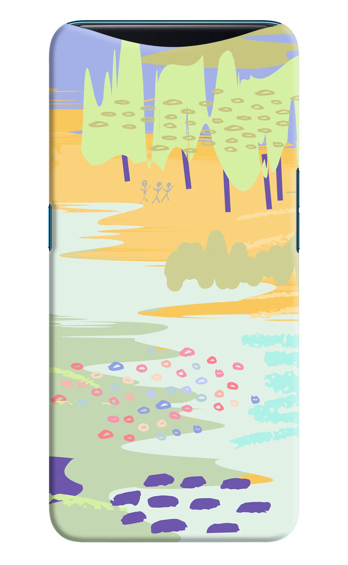 Scenery Oppo Find X Hard Case Back Cover by Casekaro