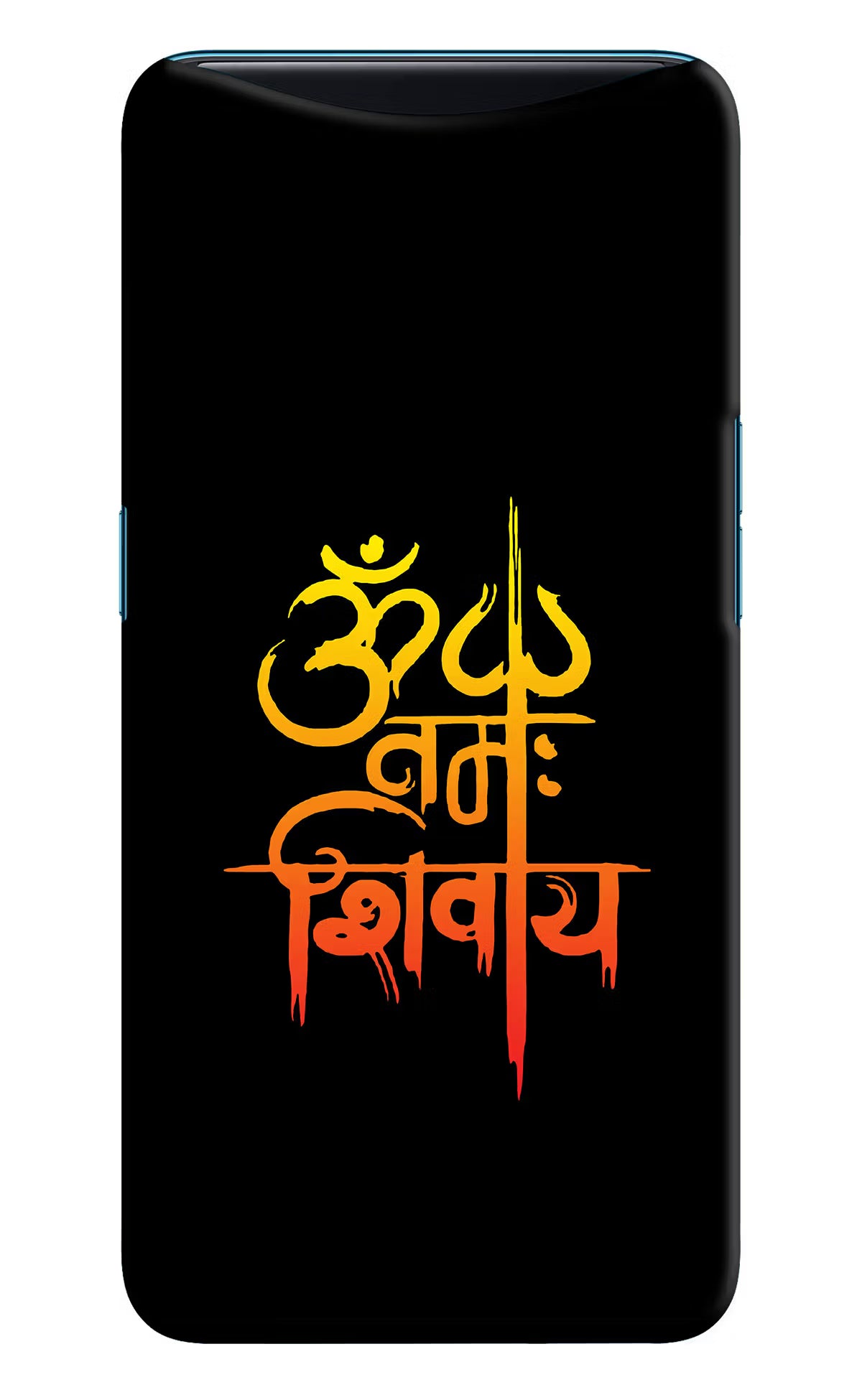 Om Namah Shivay Oppo Find X Hard Case Back Cover by Casekaro