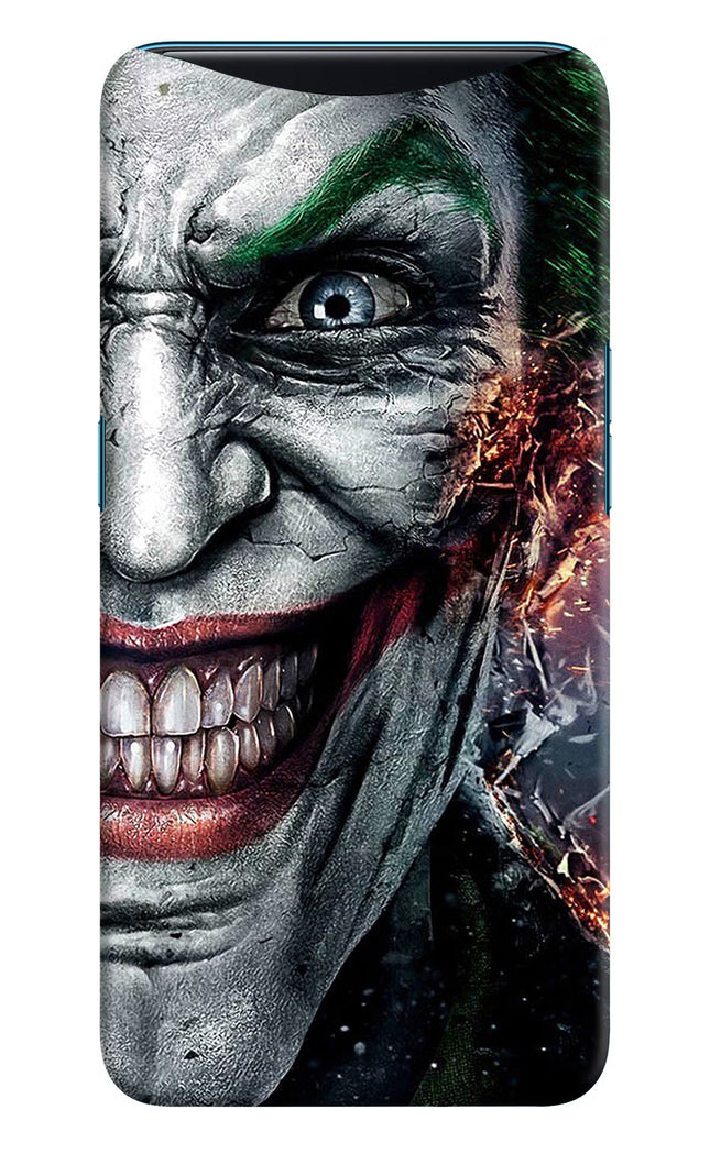 Joker Cam Oppo Find X Hard Case Back Cover by Casekaro