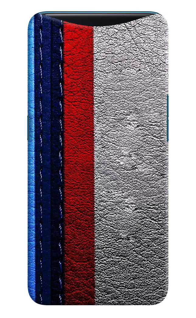 BMW Stripes Oppo Find X Hard Case Back Cover by Casekaro