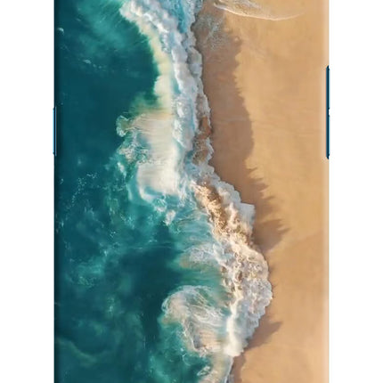 Ocean Beach Oppo Find X Hard Case Back Cover by Casekaro