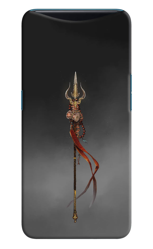 Shiv Trishul Oppo Find X Hard Case Back Cover by Casekaro
