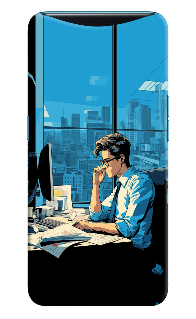 Focused Hustler (AI Generated) Oppo Find X Hard Case Back Cover by Casekaro