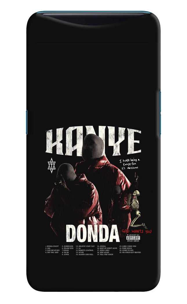 Donda Kanye West Oppo Find X Hard Case Back Cover by Casekaro