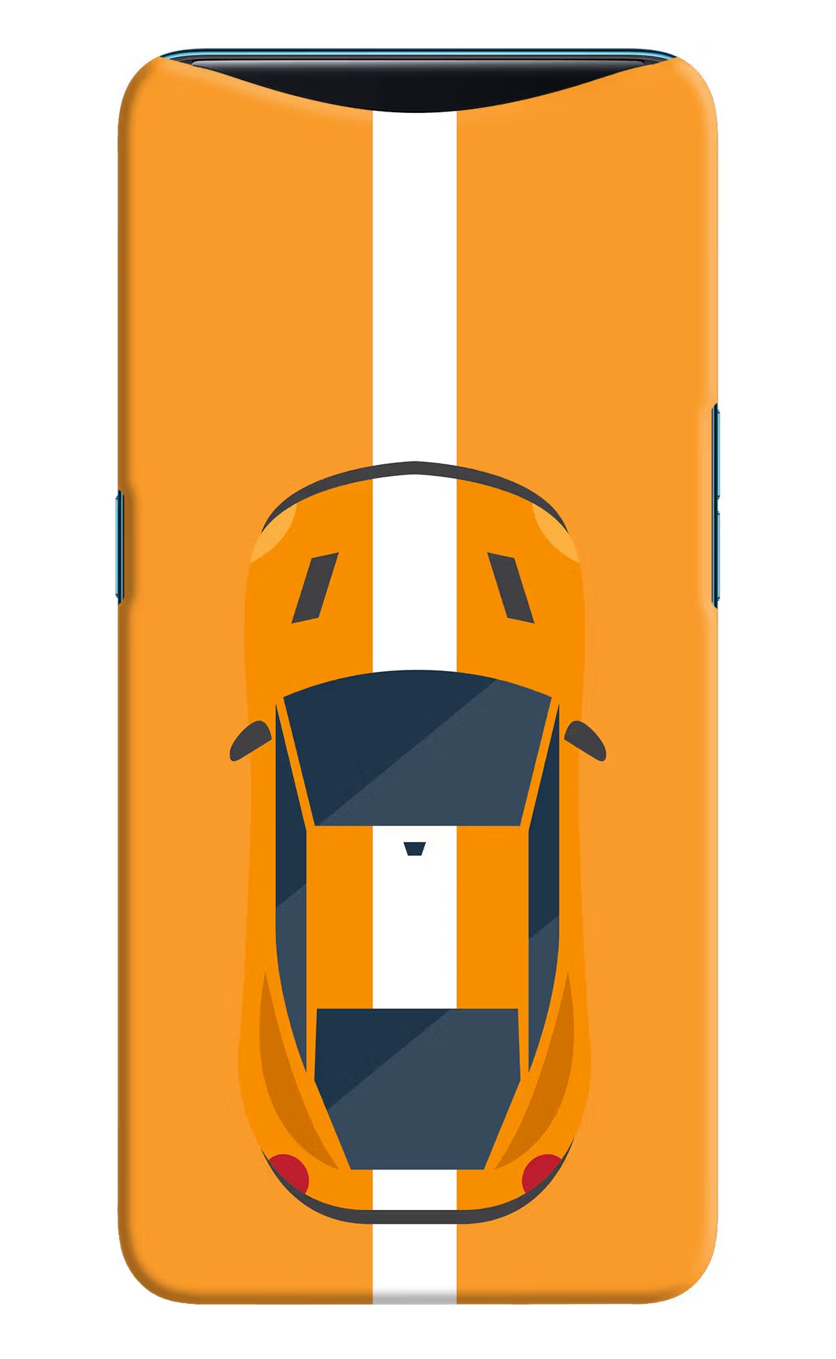 Highway Pursuit Oppo Find X Hard Case Back Cover by Casekaro