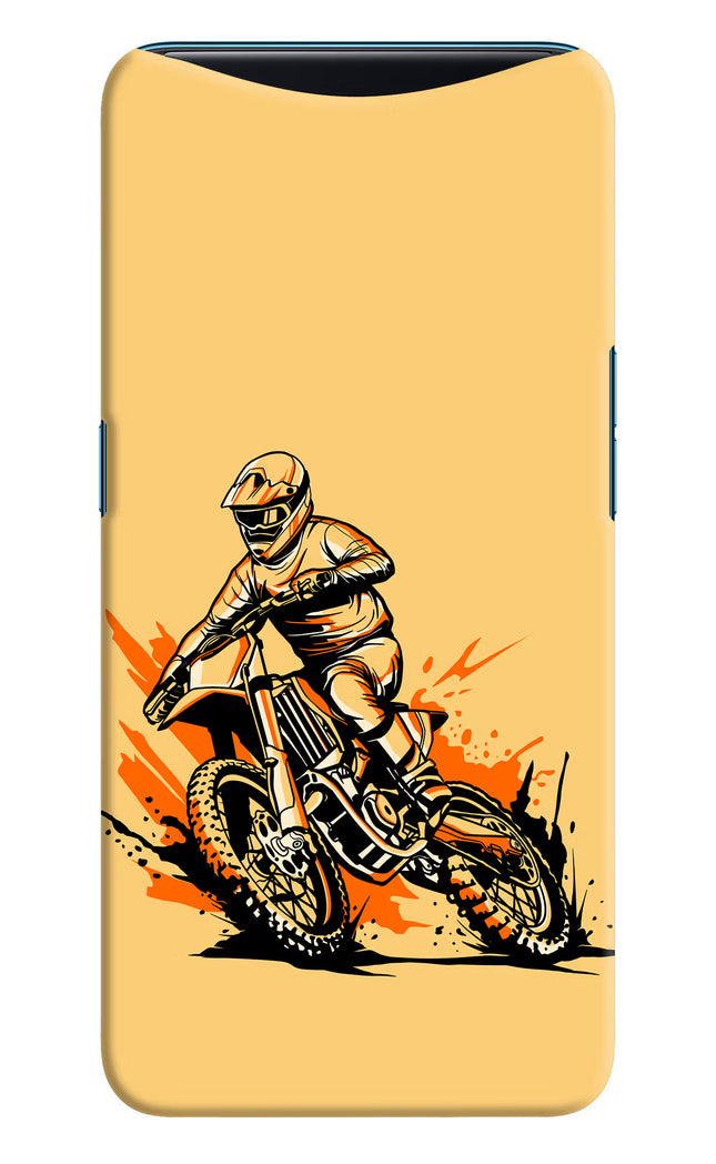 Off-Road Fury Oppo Find X Hard Case Back Cover by Casekaro