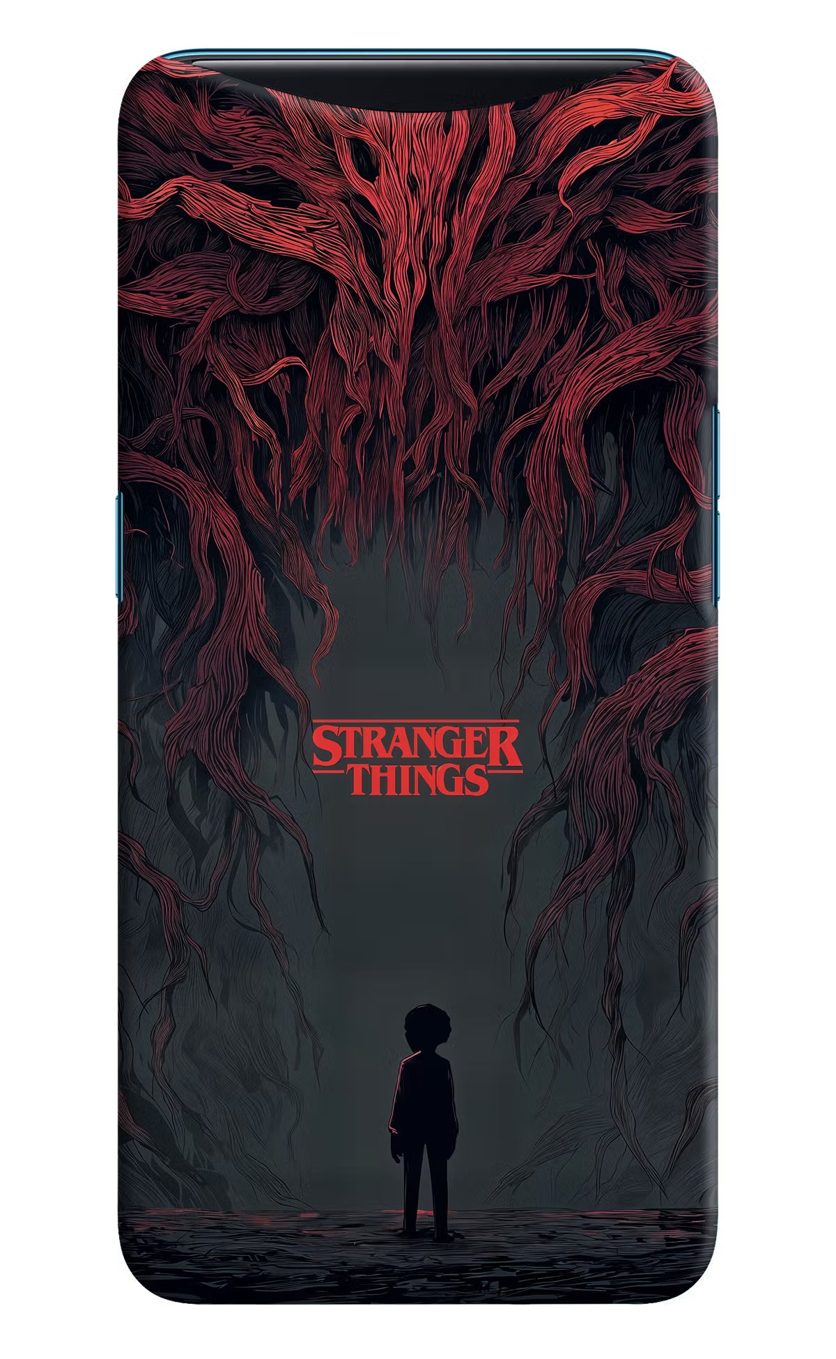 Ordinary Things Dark Side Oppo Find X Hard Case Back Cover by Casekaro