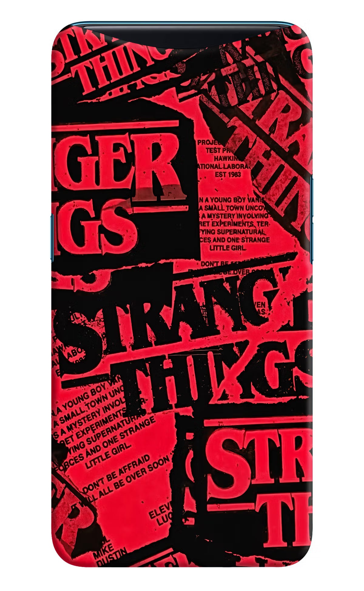 Ordinary Things Oppo Find X Hard Case Back Cover by Casekaro