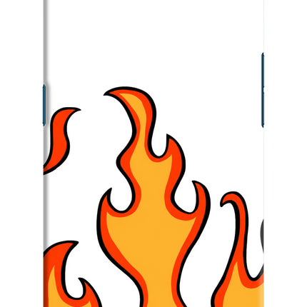 Fired Up – White Oppo Find X Hard Case Back Cover by Casekaro