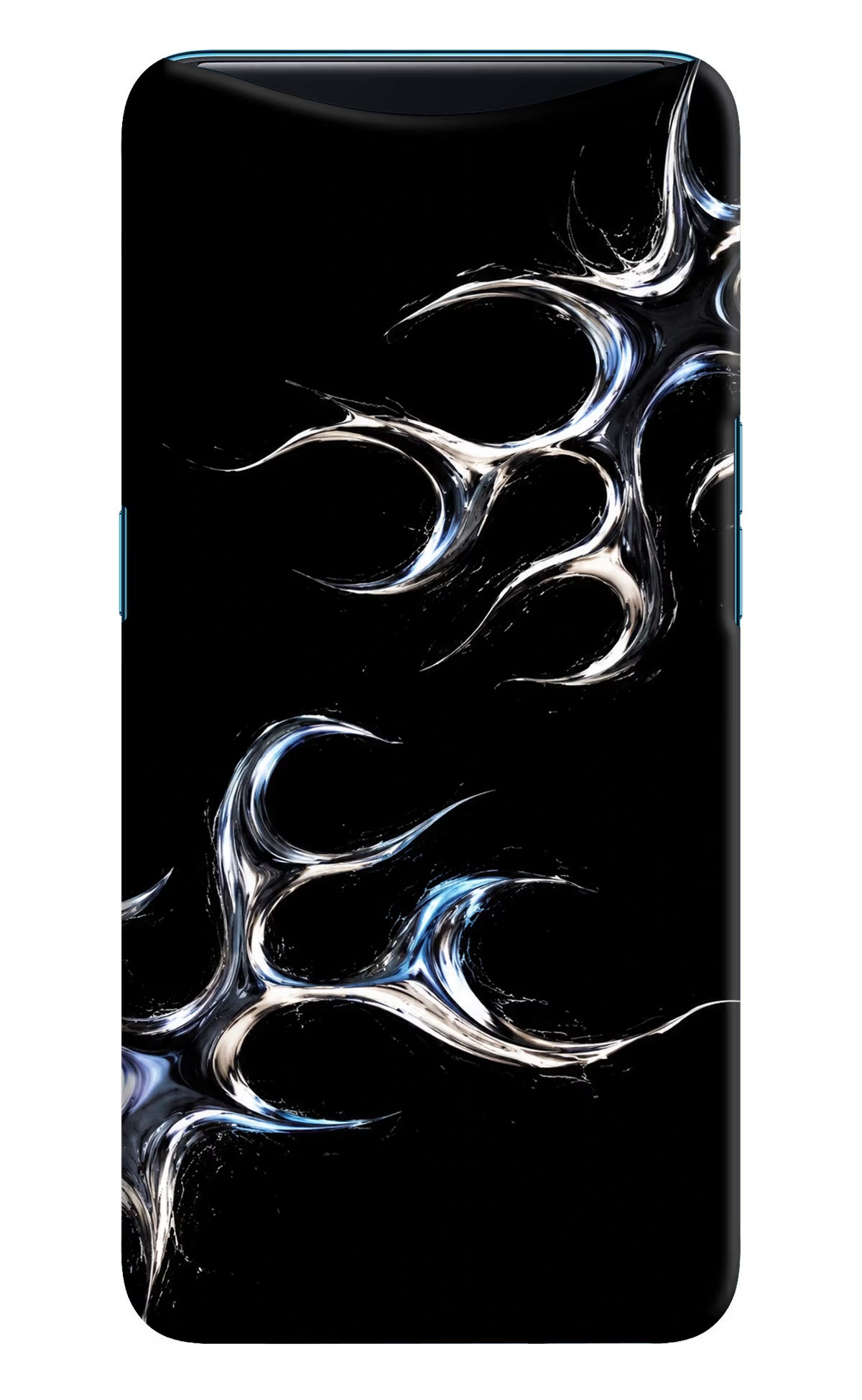Chrome Tribal Oppo Find X Hard Case Back Cover by Casekaro