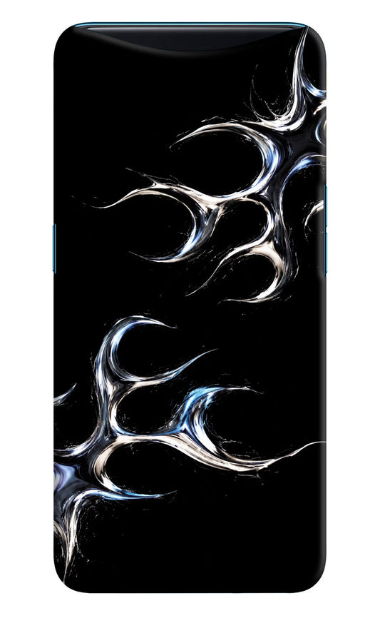 Chrome Tribal Oppo Find X Hard Case Back Cover by Casekaro