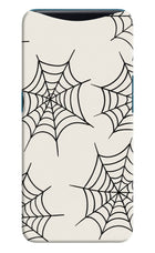 Spider Web Oppo Find X Hard Case Back Cover by Casekaro