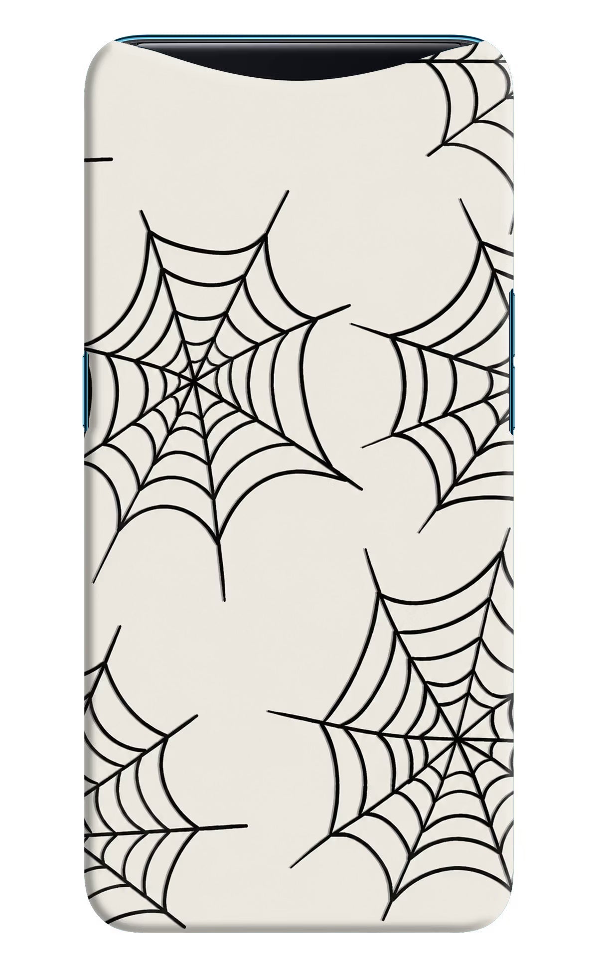 Spider Web Oppo Find X Hard Case Back Cover by Casekaro