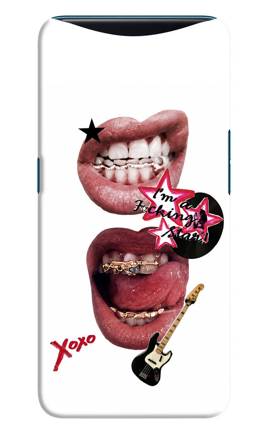 Rockstar Oppo Find X Back Cover