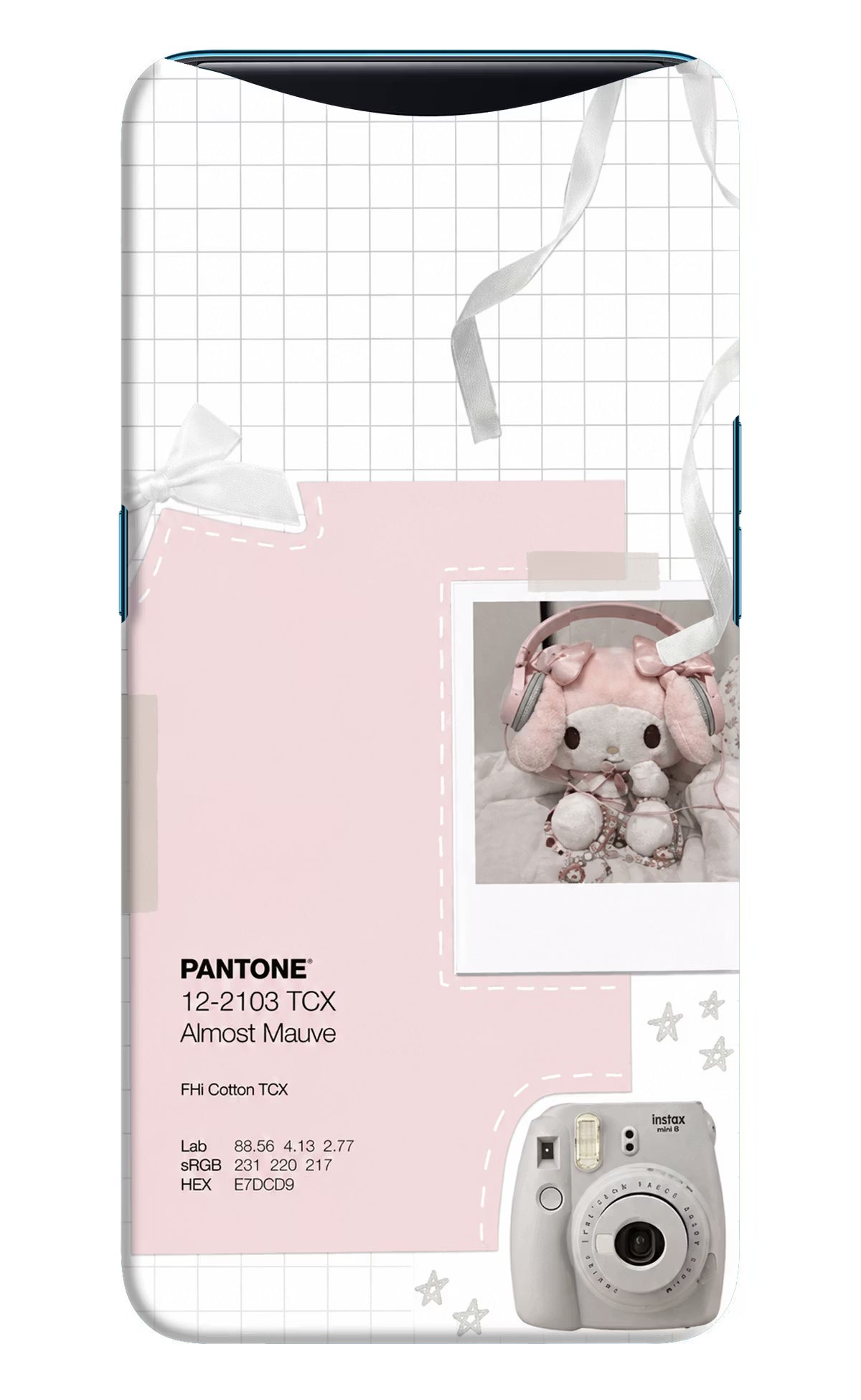 Pantone Asthetic Oppo Find X Back Cover