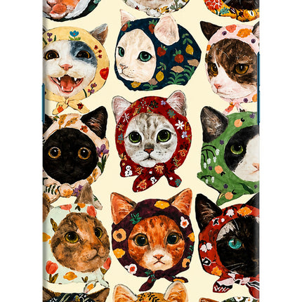 Cool Cat Oppo Find X Hard Case Back Cover by Casekaro