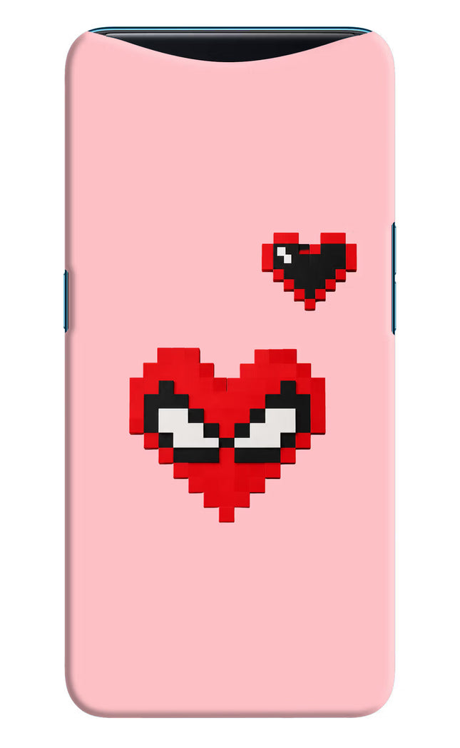 Gwen Heart Oppo Find X Hard Case Back Cover by Casekaro