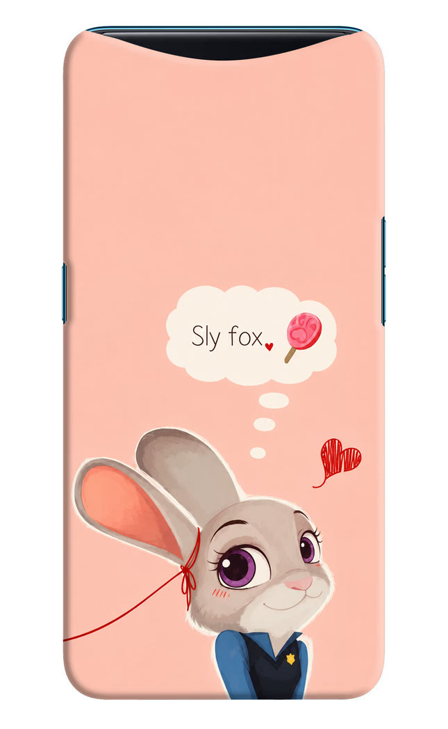 Judy Charm Oppo Find X Hard Case Back Cover by Casekaro