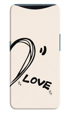 Soul Line Oppo Find X Hard Case Back Cover by Casekaro