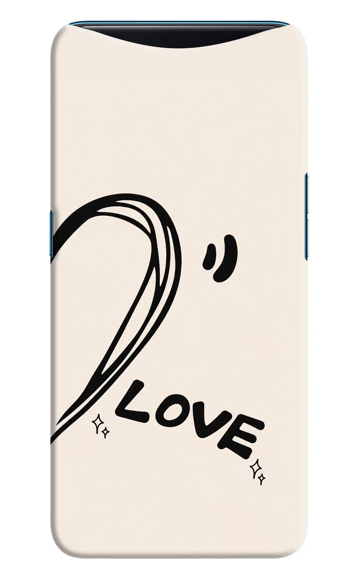 Soul Line Oppo Find X Back Cover