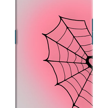 Pink Web Oppo Find X Hard Case Back Cover by Casekaro
