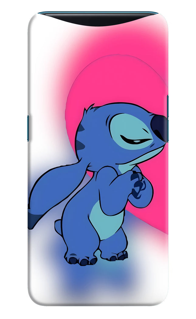 Stitch Hug Oppo Find X Hard Case Back Cover by Casekaro