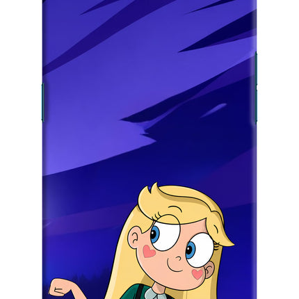 Star Glow Oppo Find X Hard Case Back Cover by Casekaro