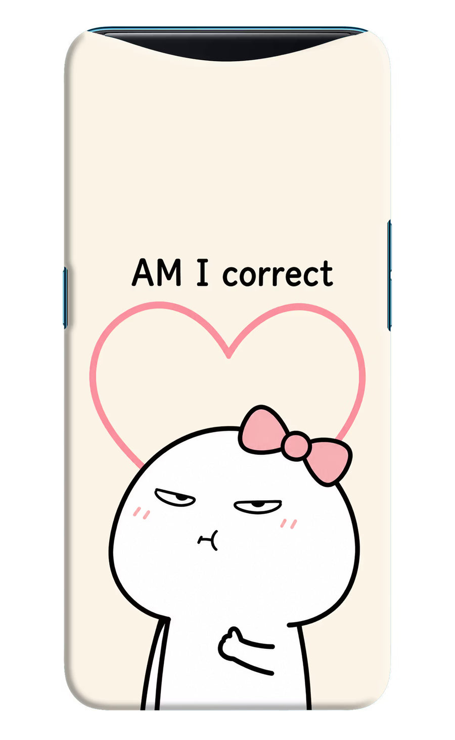Always Right Oppo Find X Back Cover, Hard case