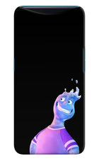 Wade Wave Oppo Find X Hard Case Back Cover by Casekaro