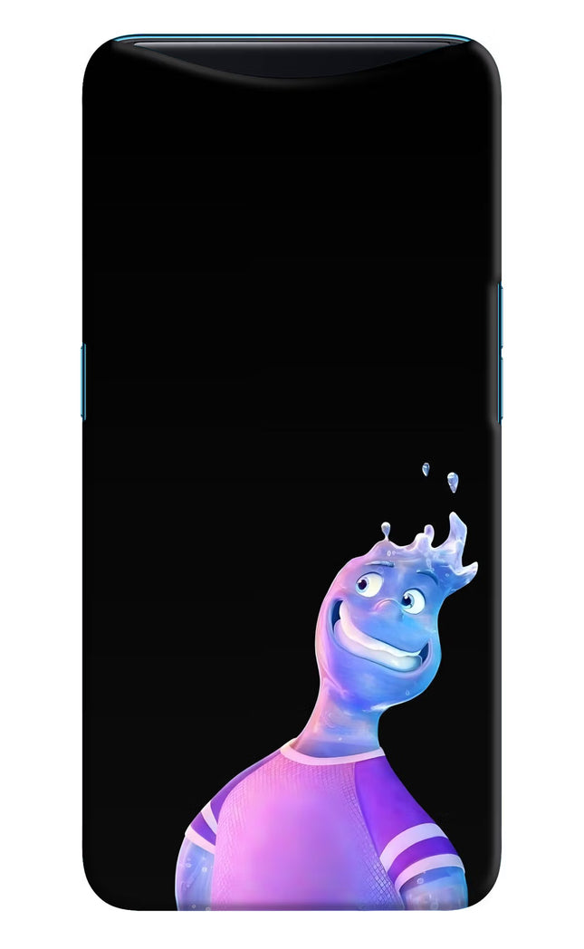 Wade Wave Oppo Find X Hard Case Back Cover by Casekaro