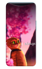 Always Cat Oppo Find X Hard Case Back Cover by Casekaro