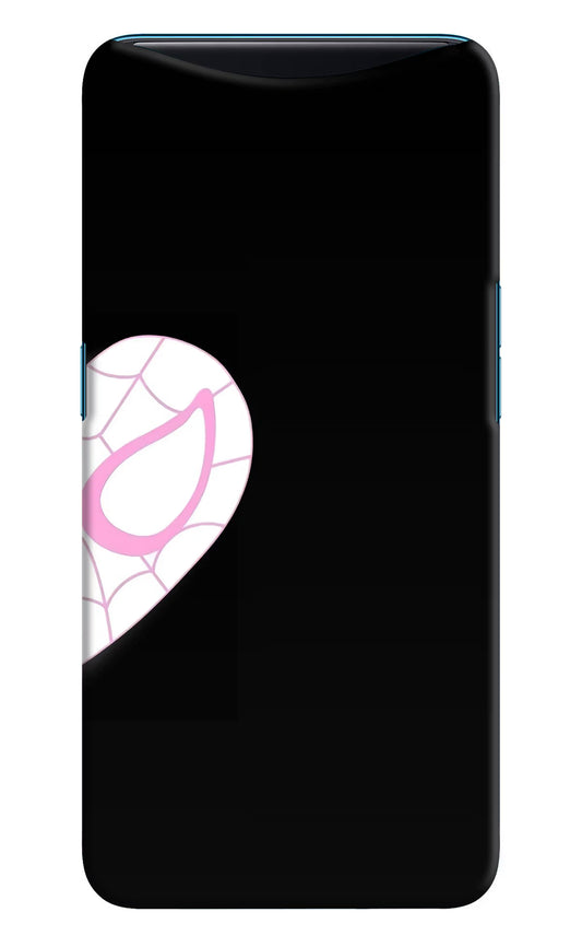 Gwen Mask Oppo Find X Hard Case Back Cover by Casekaro