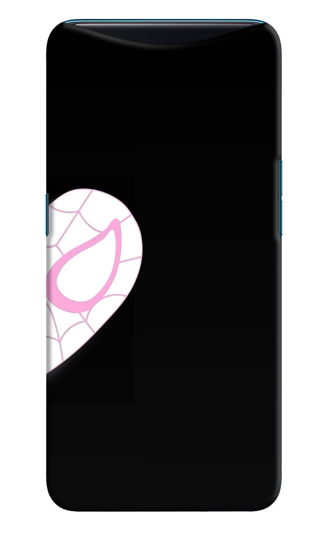 Gwen Mask Oppo Find X Hard Case Back Cover by Casekaro