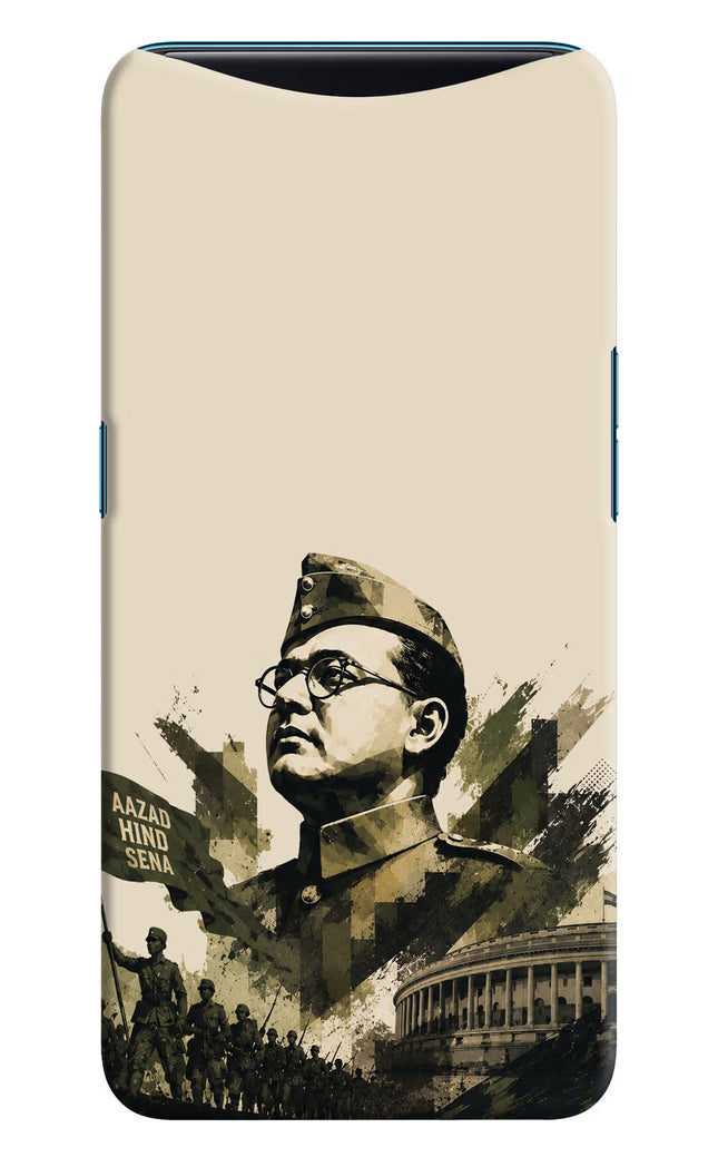Netaji Rising Oppo Find X Back Cover