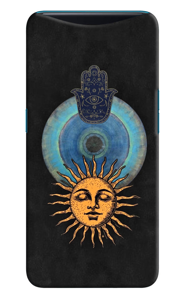 Divine Sun Oppo Find X Hard Case Back Cover by Casekaro