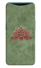 Lotus Grace Oppo Find X Hard Case Back Cover by Casekaro