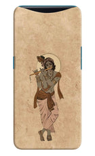 Krishna Oppo Find X Hard Case Back Cover by Casekaro