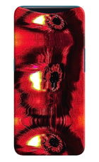 Fire Eye Oppo Find X Hard Case Back Cover by Casekaro
