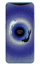 Dark Koi Oppo Find X Hard Case Back Cover by Casekaro
