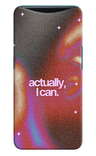 Pink Aura Oppo Find X Hard Case Back Cover by Casekaro