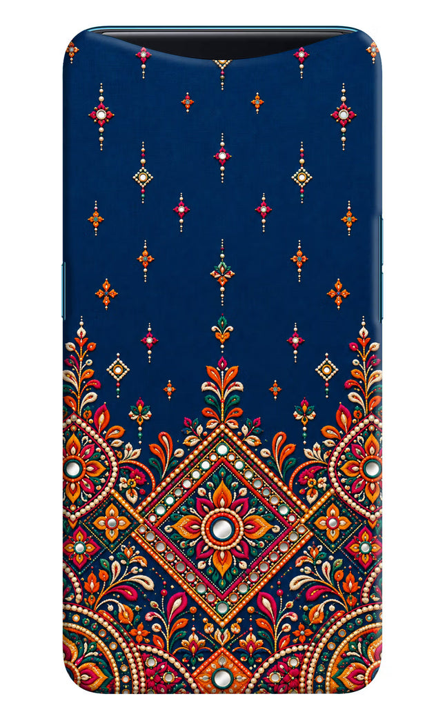 Neel Noor Oppo Find X Hard Case Back Cover by Casekaro