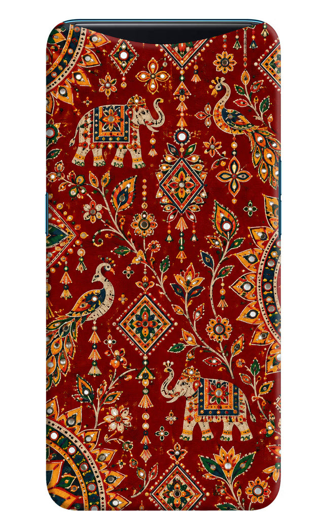 Laal Riwaaz Oppo Find X Hard Case Back Cover by Casekaro