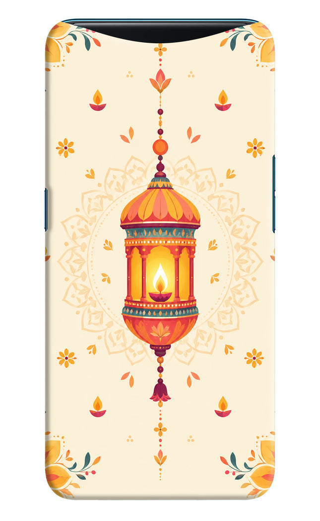 Golden Lantern Oppo Find X Back Cover