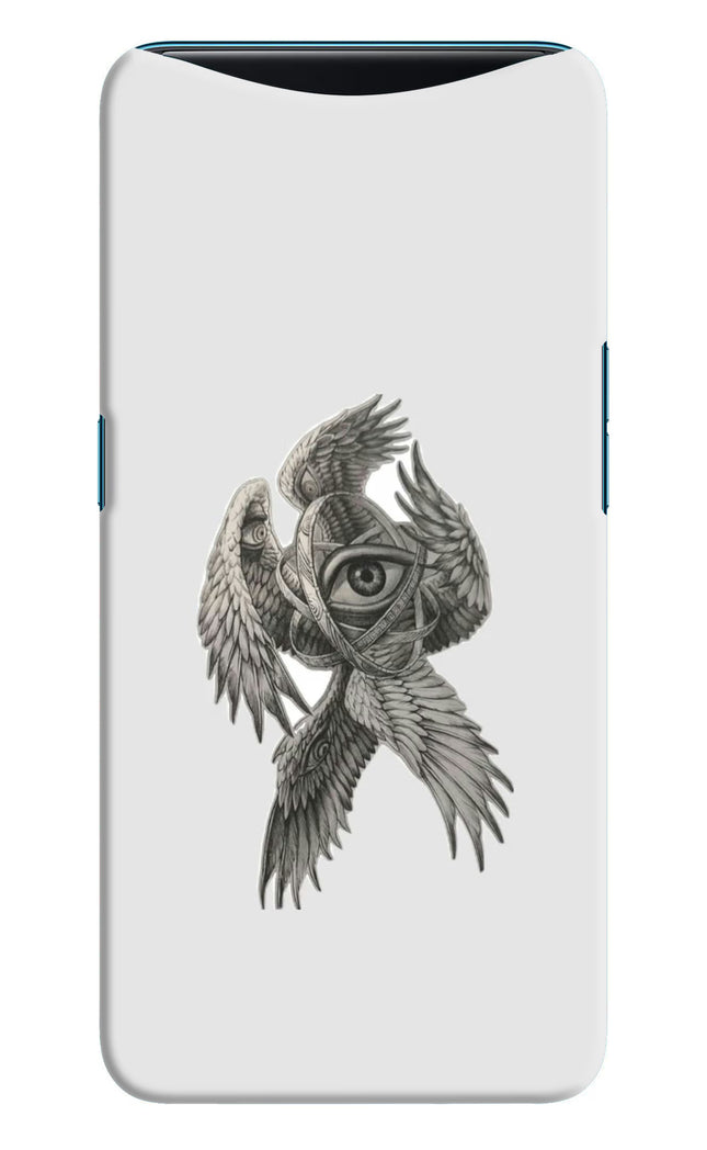 Accurate Angel Oppo Find X Hard Case Back Cover by Casekaro