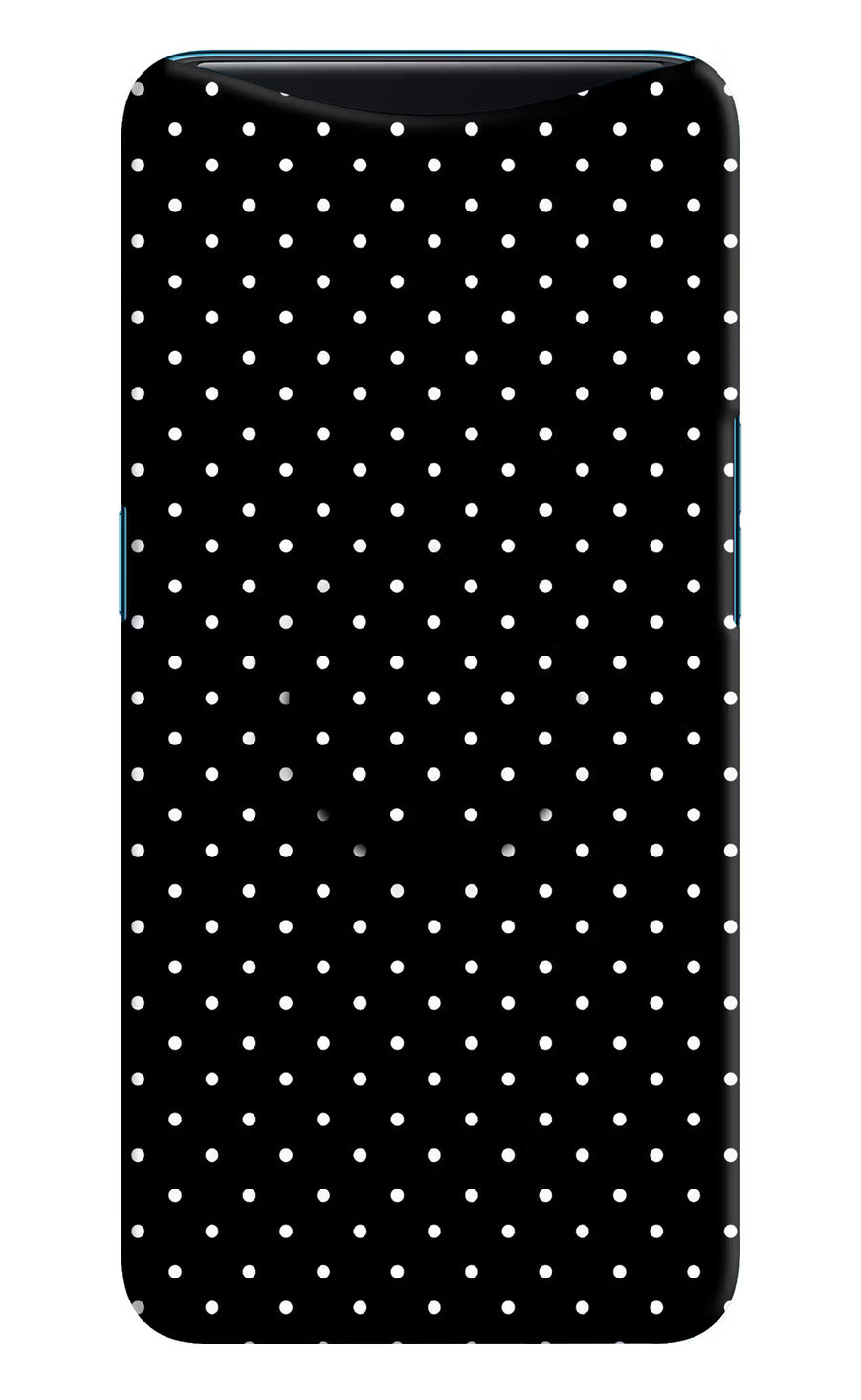 White Dots Oppo Find X Pop Case, Hard case