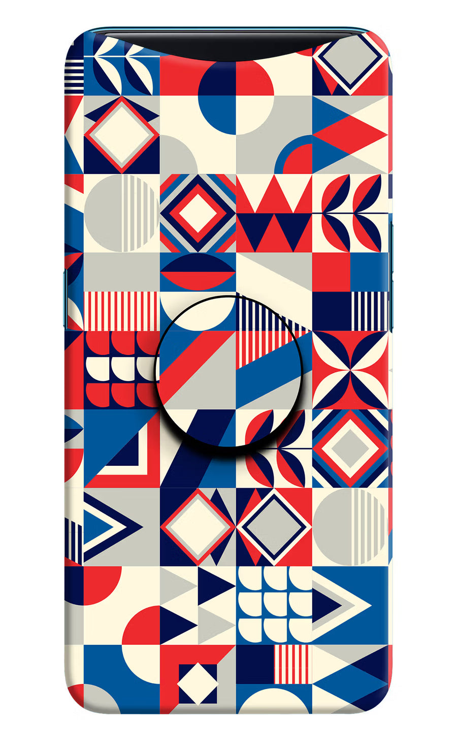 Colorful Pattern Oppo Find X Pop Case, Hard case
