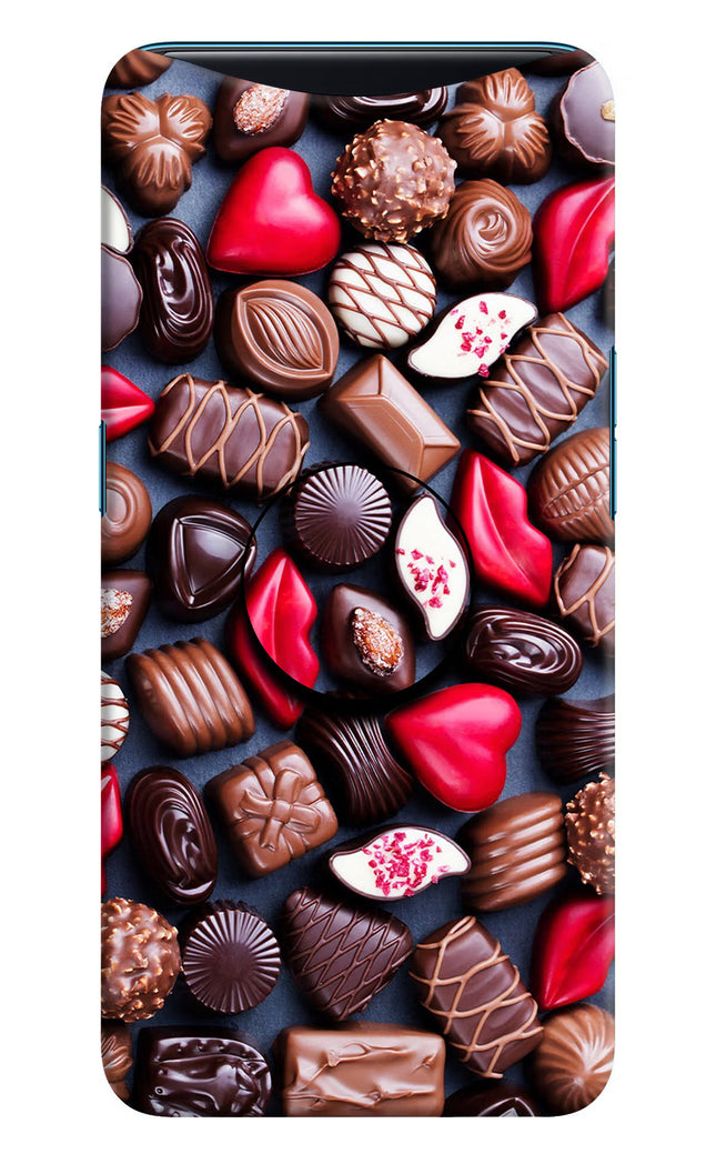 Chocolates Oppo Find X Pop Case by Casekaro