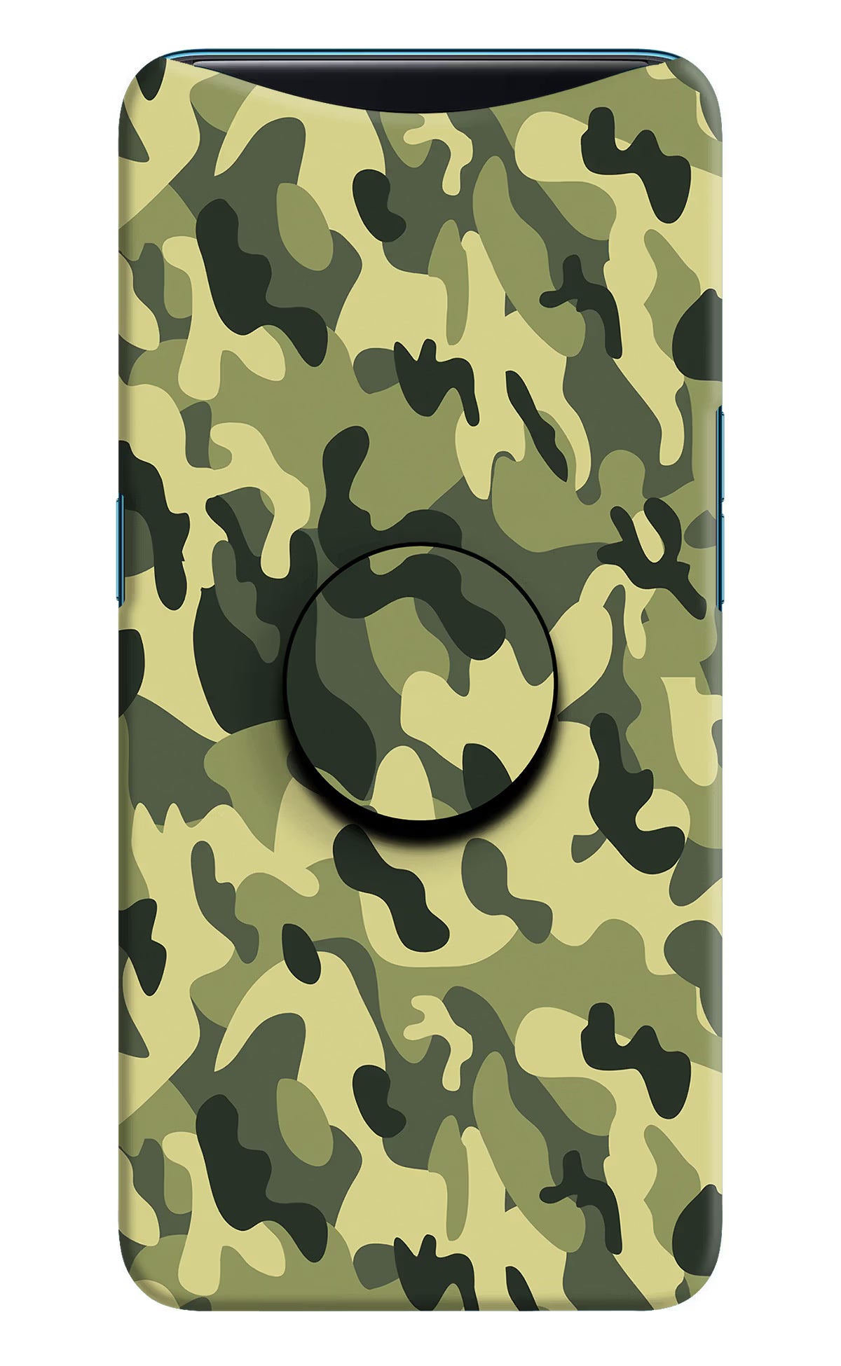 Camouflage Oppo Find X Pop Case by Casekaro